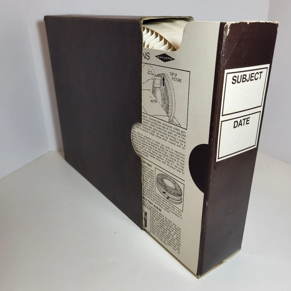 GAF Rototray Slide Carousel Rotary 100 Tray For 2